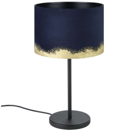 Φωτιστικό Επιτραπέζιο Casuarita 39975 Φ23x43,5cm 1xE27 40W Blue-Gold Eglo Χαρτί,Μέταλλο