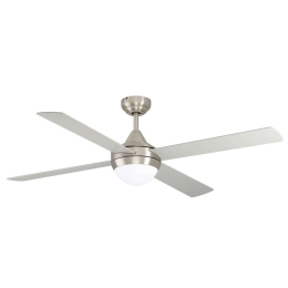 Ανεμιστήρας Οροφής Με Φως Varadero 35083 Φ122x39,2cm E27 IP20 Nickel Eglo Διάμετρος 122cm