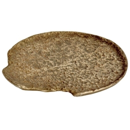 Διακοσμητικός Δίσκος Forleyet 427023 29x26,5x1cm Gold Eglo Αλουμίνιο