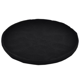 Διακοσμητικός Δίσκος Forleyet 427048 Φ11x1cm Black Eglo Αλουμίνιο