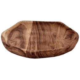 Διακοσμητικός Δίσκος Forleyet 427065 Φ20x1,8cm Natural Eglo Ξύλο