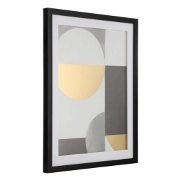 Κάδρο Roberval1 423061 42,5x52,5cm Black Eglo Κάθετοι