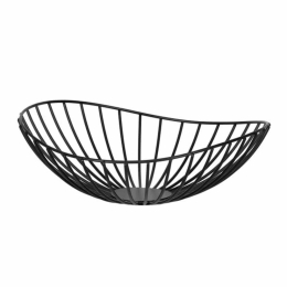 Φρουτιέρα Ueda 427074 Φ28x9cm Black Eglo Ατσάλι