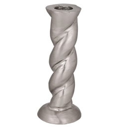 Κηροπήγιο Jelicoe 422026 5x14cm Silver Eglo Αλουμίνιο