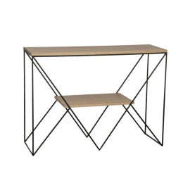 Κονσόλα Otawar 424016 106x56cm Natural-Black Eglo