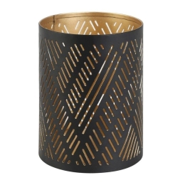 Φαναράκι Subic 422004 7,5x10cm Black-Gold Eglo Ατσάλι