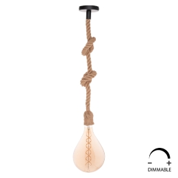 ΛΑΜΠΤΗΡΑΣ LED FILAMENT 8W E27 3000K TEA COLOR DIMMABLE HM4052.02