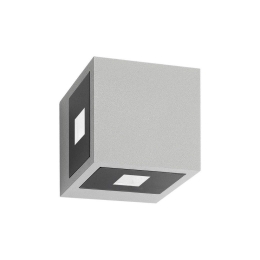 Φωτιστικό Τοίχου-Απλίκα Led Grey VK/02075/G/W VKLed