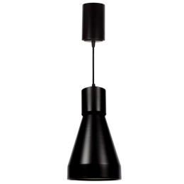 Φωτιστικό Οροφής Καμπάνα Led Black VK/04016/B/C 4000K VKLed Αλουμίνιο