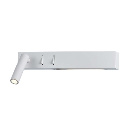 Φωτιστικό Τοίχου-Απλίκα Led White 30cm VK/04230/W/W/30 VKLed Αλουμίνιο