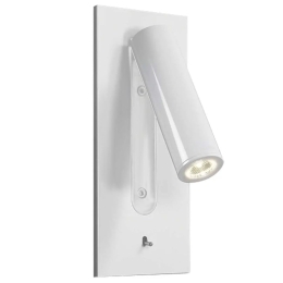 Φωτιστικό Τοίχου-Απλίκα Led White VK/04154/WA/W/W VKLed Αλουμίνιο