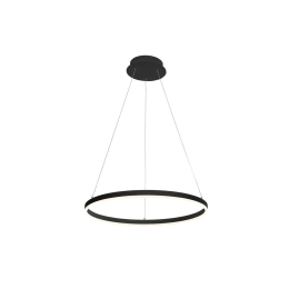 Φωτιστικό Οροφής Black VK/04251PE/B/W/80 VKLed Αλουμίνιο