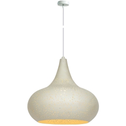 Φωτιστικό Οροφής Φ35x23 White VK/03122PE/W VKLed Μέταλλο