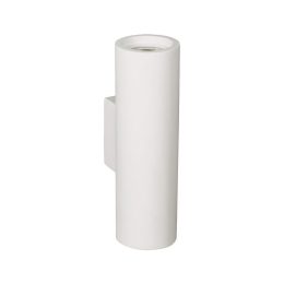 Φωτιστικό Τοίχου - Απλίκα GU10x2 White VK/09018 VKLed Γύψος