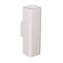 Φωτιστικό Τοίχου - Απλίκα GU10x2 White VK/09019 VKLed Γύψος