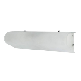 Φωτιστικό Τοίχου 64cm White VK/03021/4/W VKLed Μέταλλο,Γυαλί