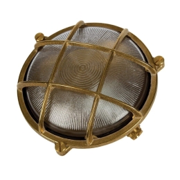 Φωτιστικό Τοίχου Με Πλέγμα D195mm Bronze VK/01051/ABS VKLed