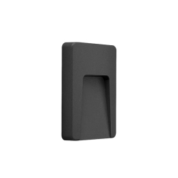Φωτιστικό Τοίχου-Απλίκα Led Anthracite 90x150x32mm VK/02146/AN/W VKLed