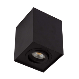 Φωτιστικό Οροφής - Σποτ Black 96x96x125mm VK/03005/B VKLed Αλουμίνιο
