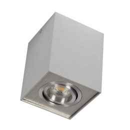 Φωτιστικό Οροφής - Σποτ Nickel 96x96x125mm VK/03005/AL VKLed Αλουμίνιο