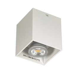 Φωτιστικό Οροφής - Σποτ White 82x82x95 VK/03001/W VKLed Αλουμίνιο