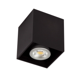 Φωτιστικό Οροφής - Σποτ Black 82x82x95 VK/03001/B VKLed Αλουμίνιο