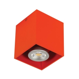 Φωτιστικό Οροφής - Σποτ Orange 82x82x95 VK/03001/OR VKLed Αλουμίνιο