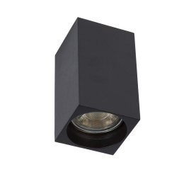 Φωτιστικό Οροφής - Σποτ Black 56x56x100mm VK/03090CE/B VKLed Αλουμίνιο