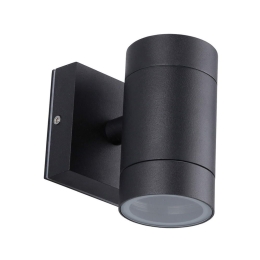 Φωτιστικό Τοίχου D65x118mm Black  VK/01056/B VKLed