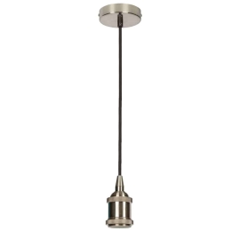Φωτιστικό Οροφής VK/03049/MC 4,8x8cm 1xΕ27 60W Chrome VKLed