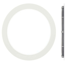 Panel Led Χωνευτό VK/04048/W/W Φ15x1,5cm Led 540Lm 9w 3000K White VKLed Στρόγγυλο