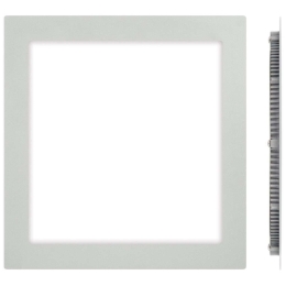 Panel Led Χωνευτό VK/04018/G/C 24x24x1,5cm Led 1920Lm 24w 4000K Grey VKLed Τετράγωνο