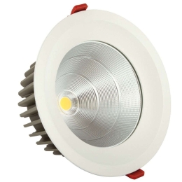 Σποτ Χωνευτό VK/04145/D Φ22cm Led 5000Lm 50w 5000K White VkLed Στρόγγυλο