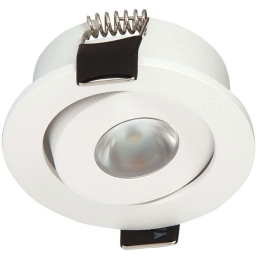 Σποτ Χωνευτό Mini VK/04126/W/W Φ5,2cm Led 150Lm 3W 3000K White VKLed Στρόγγυλο