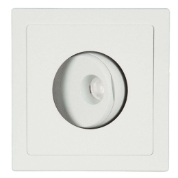 Σποτ Χωνευτό VK/04178WA/W/C 8,5x8,5cm Led 120Lm 2W 4000K White VKLed Τετράγωνο