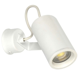 Σποτ Οροφής - Τοίχου VK/04043WA/W 17,5x11,3cm 1xGU10 35W IP20 White VKLed