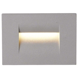 Φωτιστικό Τοίχου VK/02109/G/W 10,7x7,5cm Led 75Lm 4W 3000K IP65 Grey VKLed