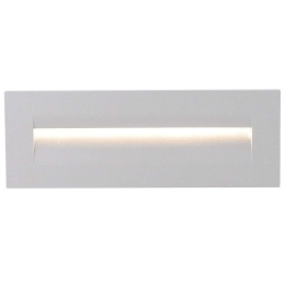 Φωτιστικό Τοίχου VK/02108/W/W 25x8,7cm Led 280Lm 9W 3000K IP65 White VKLed