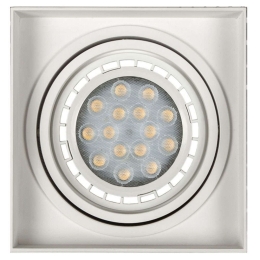Σποτ Οροφής  VK/03185/W 15x15x4,5cm 1xGU10/G53 50W White VKLed