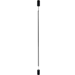 Φωτιστικό Οροφής VK/04270/B/W 125cm Led 1335Lm 9W 3000K Black VKLed
