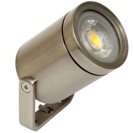 Φωτιστικό Σποτ Κήπου VK/01047/MC Φ6x12cm 1xGU10 35W IP65 Nickel VKLed