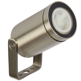 Φωτιστικό Σποτ Κήπου VK/01094/MC Φ5x13cm 1xGU10 35W IP65 Nickel VKLed
