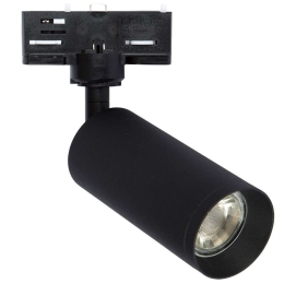 Σποτ Ράγας VK/04196TR/B 23cm 1xGU10 35W Black VKLed