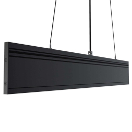 Φωτιστικό Οροφής Γραμμικό VK/04402/120/B/C 119,9x100cm Led 595Lm 25W 4000K IP45 Black VKLed