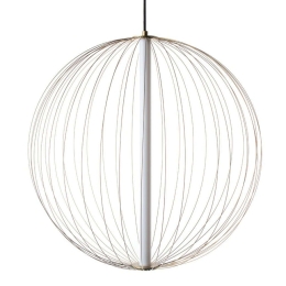 Φωτιστικό Οροφής VK/04389/PE/BS/W Φ50cm Led 700Lm 10W 2700K Bronze VKLed