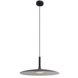 Φωτιστικό Οροφής VK/04413PE/B/W/25 Φ25cm Led 560Lm 8W 3000K Black VKLed