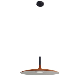 Φωτιστικό Οροφής VK/04413PE/OR/W/25 Φ25cm Led 560Lm 8W 3000K Orange VKLed