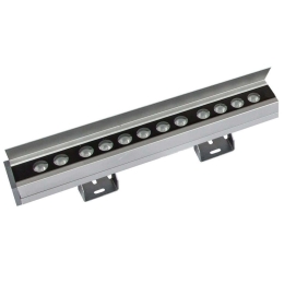 Προβολέας-Wallwasher VK/02137/G/RGB/30 28,5x3,5x5cm Led 600Lm 6W RGB IP65 Anthracite VKLed