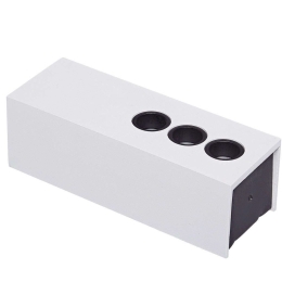 Φωτιστικό Οροφής - Σποτ VK/04341/CE/WB/W 13,2x4,8cm Led 500Lm 6W 3000K White-Black VKLed