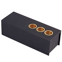 Φωτιστικό Οροφής - Σποτ VK/04343/CE/BGD/W 17,1x6,6cm Led 1020Lm 15W 3000K Black-Gold VKLed